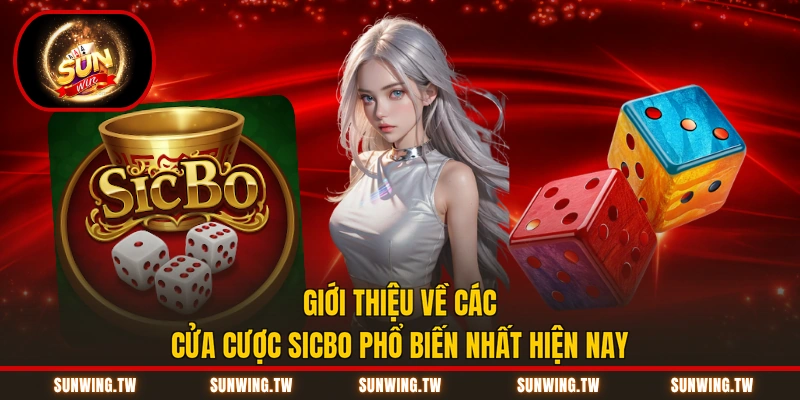 Giới thiệu về các cửa cược Sicbo phổ biến nhất hiện nay