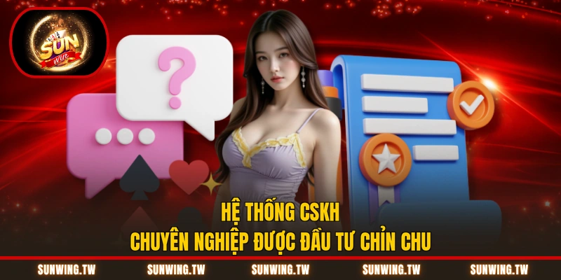 Hệ thống CSKH chuyên nghiệp được đầu tư chỉn chu